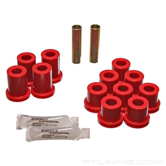 Picture of Hyper-Flex Rear Leaf Spring Bushings - Red