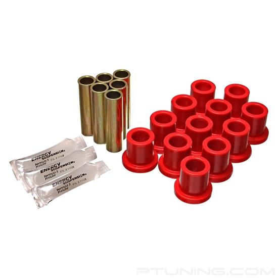 Picture of Hyper-Flex Complete Spring And Shackle Bushings - Red