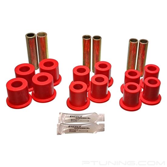 Picture of Hyper-Flex Front Complete Spring And Shackle Set - Red