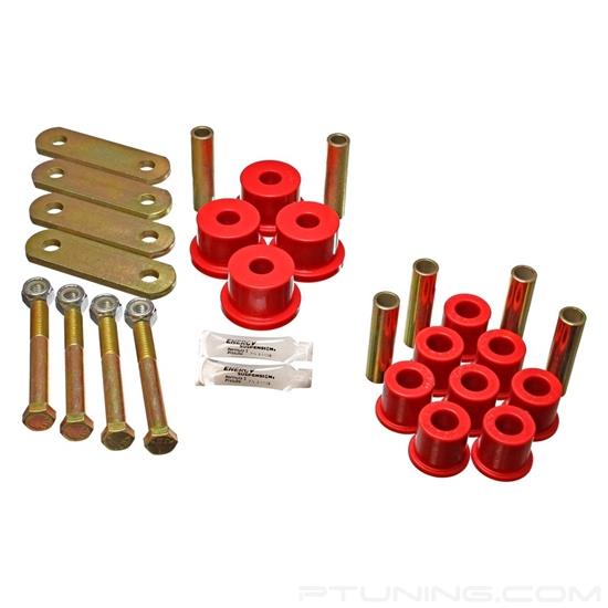 Picture of Performance Rear Leaf Spring Shackles - Red