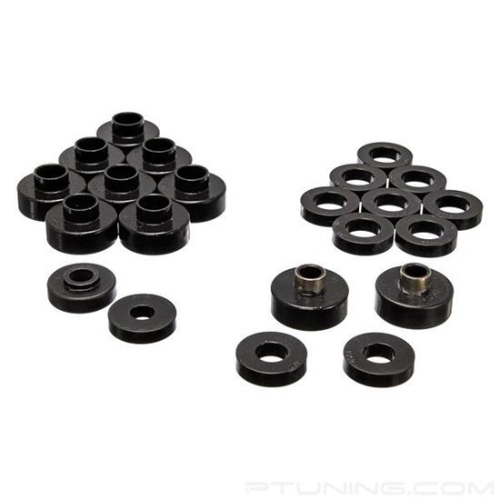 Picture of Front and Rear Body Cab Mount Kit - Black