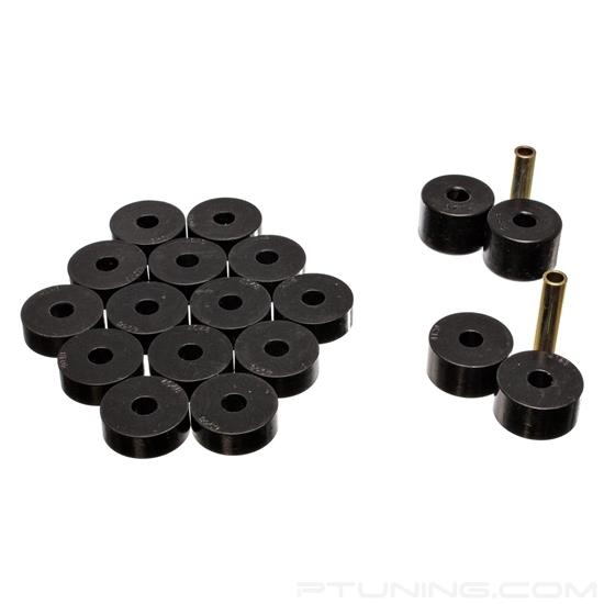 Picture of Front and Rear Body Cab Mount Kit - Black