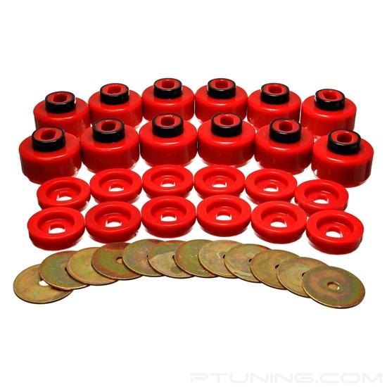 Picture of Front and Rear Body Mount Kit - Red