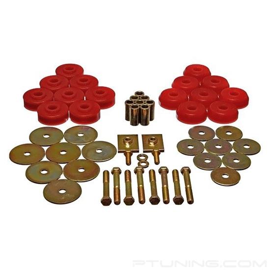 Picture of Front and Rear Body Mount Kit - Red