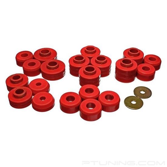 Picture of Front and Rear Body Cab Mount Kit - Red