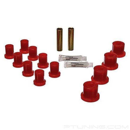 Picture of Hyper-Flex Rear Leaf Spring Bushings - Red