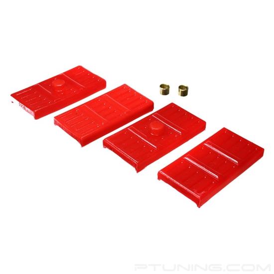 Picture of Performance Rear Leaf Spring Pads - Red