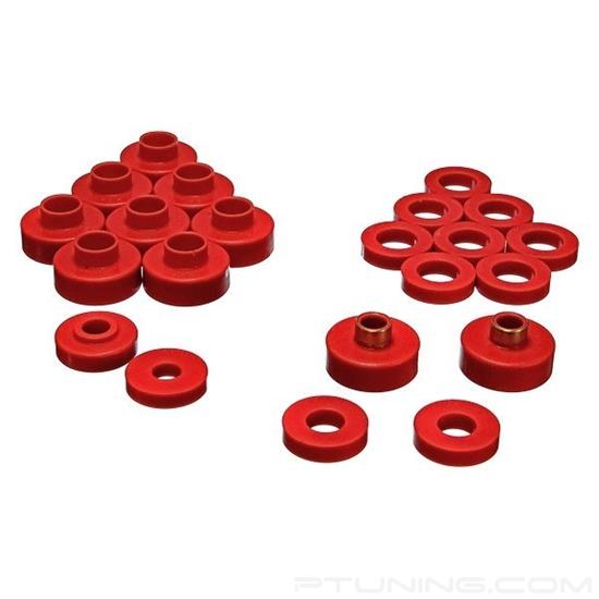 Picture of Front and Rear Body Cab Mount Kit - Red