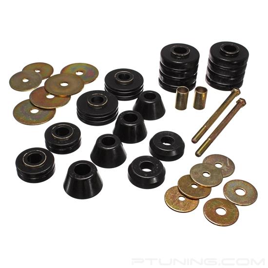 Picture of Front and Rear Body Cab Mount Kit - Black