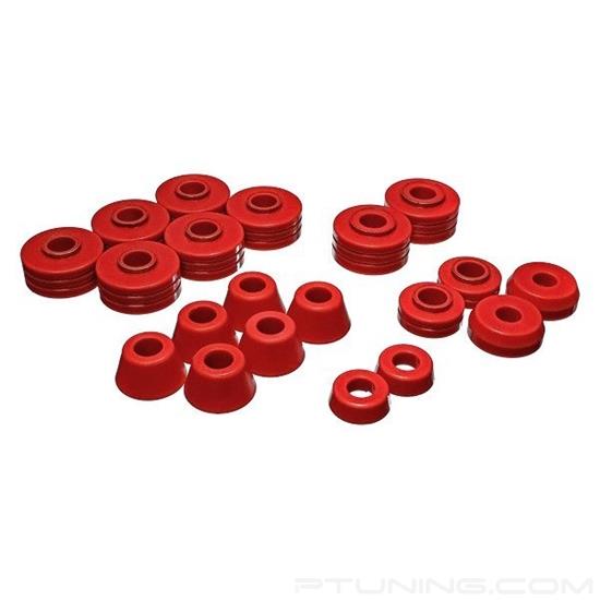 Picture of Front and Rear Body Cab Mount Kit - Red