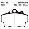 Picture of Greenstuff 2000 Series Sport Front Brake Pads