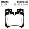 Picture of Yellowstuff Rear Brake Pads