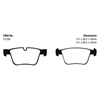 Picture of Redstuff Ceramic Low Dust Rear Brake Pads