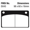 Picture of Ultimax OEM Replacement Front Brake Pads