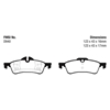 Picture of Redstuff Ceramic Low Dust Rear Brake Pads
