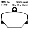 Picture of Ultimax OEM Replacement Front Brake Pads