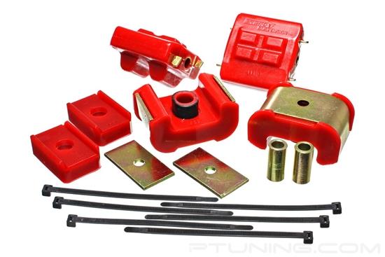 Picture of Complete Engine and Transmission Mount Set - Red