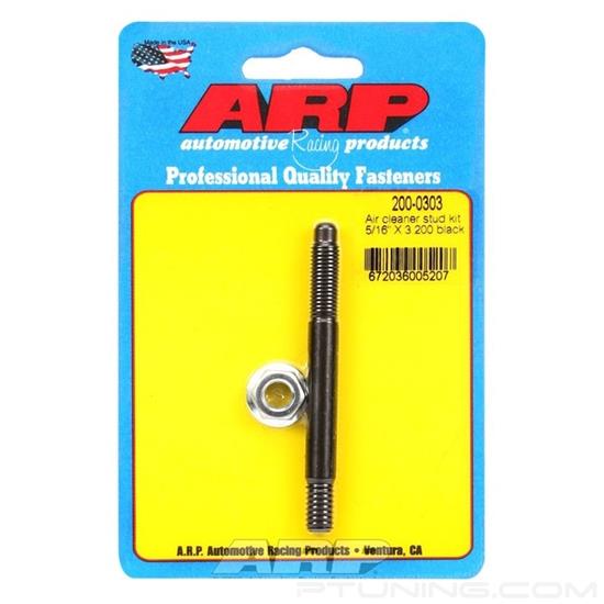Picture of 8740 Chrome Moly Black Air Cleaner Mounting Stud Kit (5/16 x 3.200)