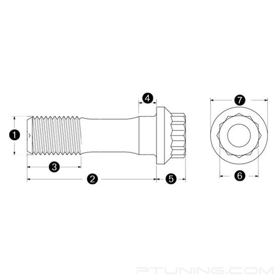 Picture of Pro Series Replacement Connecting Rod Bolt Kit