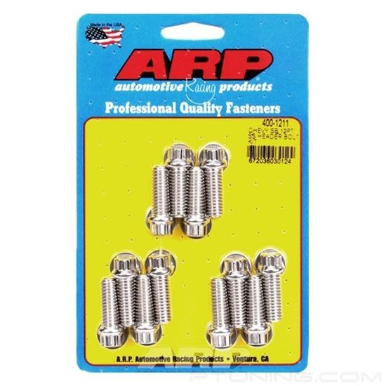 Picture of Stainless Steel Polished Header Bolt Kit