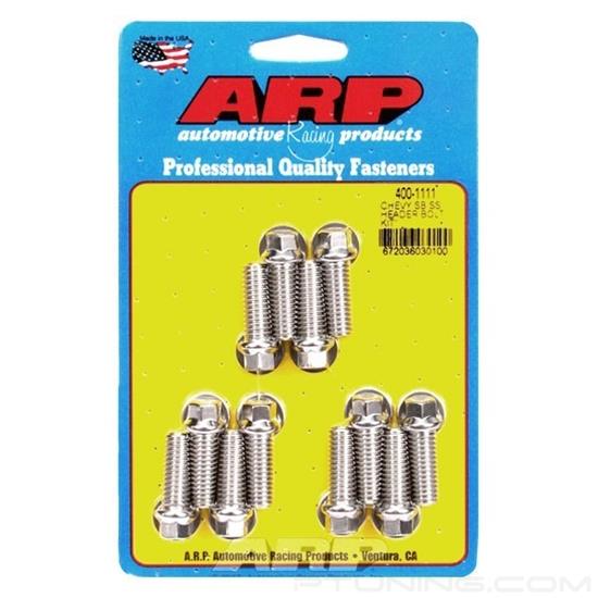 Picture of Stainless Steel Polished Header Bolt Kit