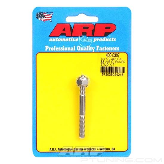 Picture of Stainless Steel Polished Air Cleaner Mounting Stud Kit (1/4 x 2.443)