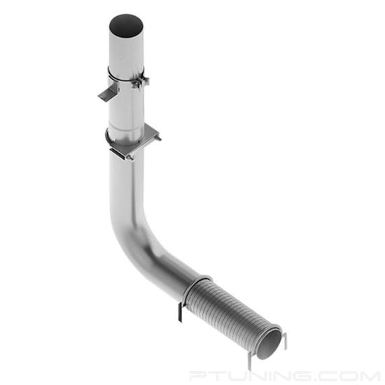 Picture of Universal Aluminized Steel Smoker Exhaust Stack Pipe Kit (4" Inlet, 4" Outlet)