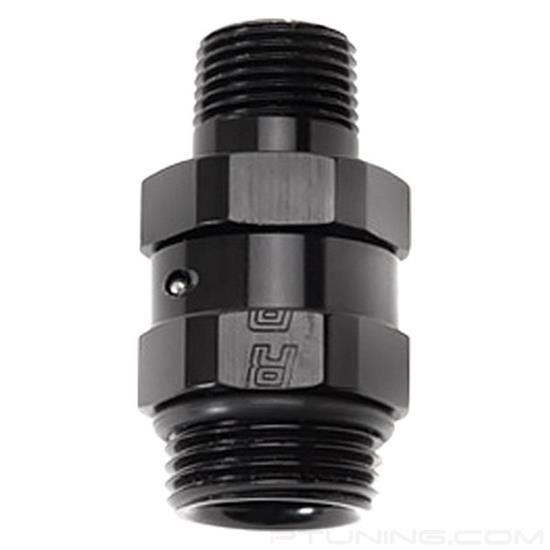 Picture of 10AN Male ORB Swivel to 8AN Male Port Adapter - Black