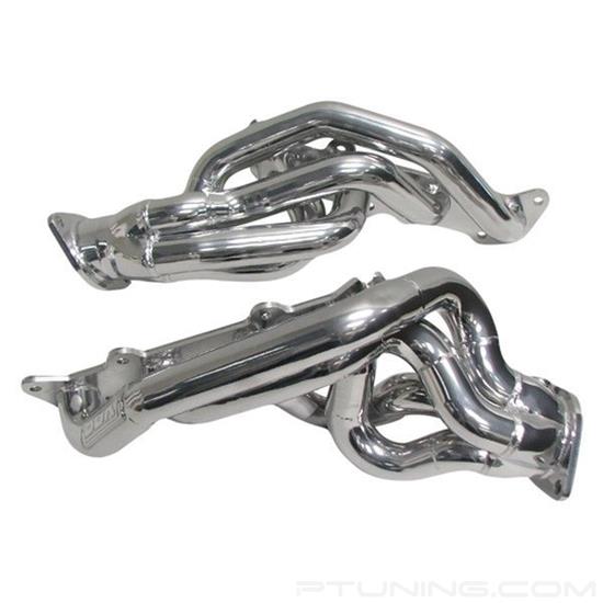 Picture of Tuned Length Steel Silver Ceramic Coated Short Tube Exhaust Headers