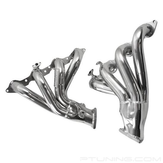 Picture of Tuned Length Steel Silver Ceramic Coated Short Tube Exhaust Headers