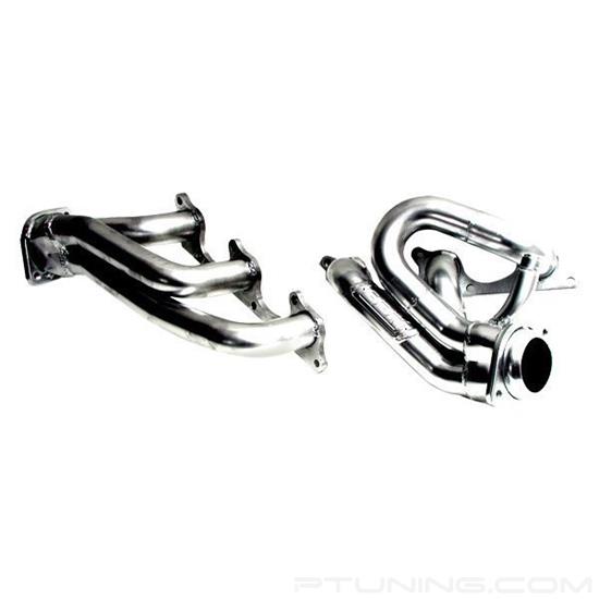 Picture of Tuned Length Steel Silver Ceramic Coated Short Tube Exhaust Headers