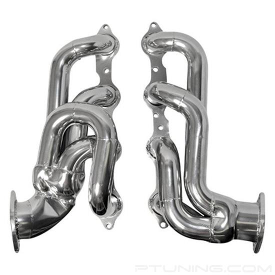 Picture of Tuned Length Steel Silver Ceramic Coated Short Tube Exhaust Headers