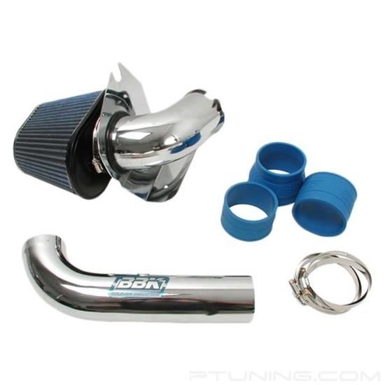 Picture of Power-Plus Series Aluminum Chrome Cold Air Intake System with Blue Filter