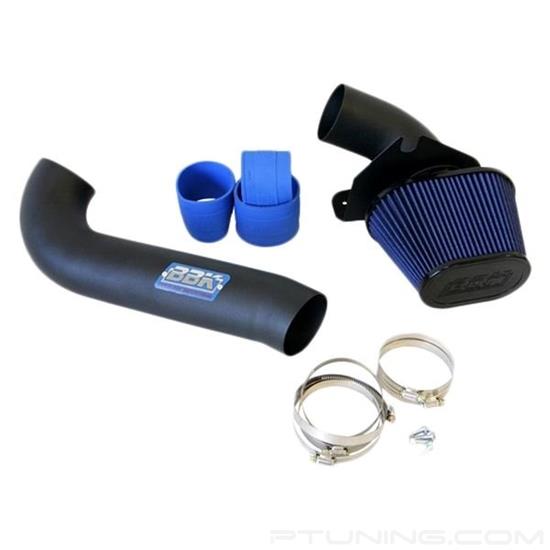 Picture of Power-Plus Series Aluminum Black Cold Air Intake System with Blue Filter