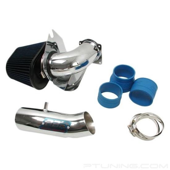 Picture of Power-Plus Series Aluminum Chrome Cold Air Intake System with Blue Filter