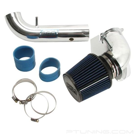 Picture of Power-Plus Series Aluminum Chrome Cold Air Intake System with Blue Filter