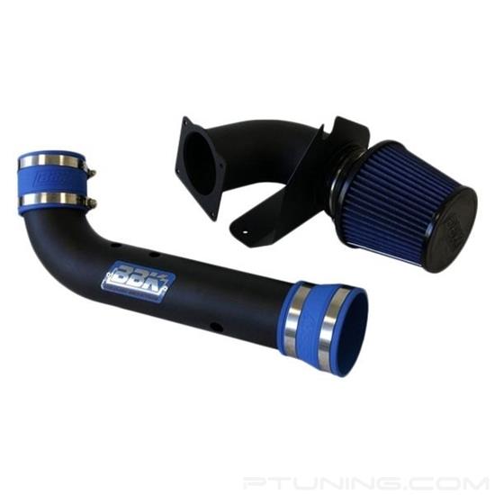 Picture of Power-Plus Series Aluminum Black Cold Air Intake System with Blue Filter