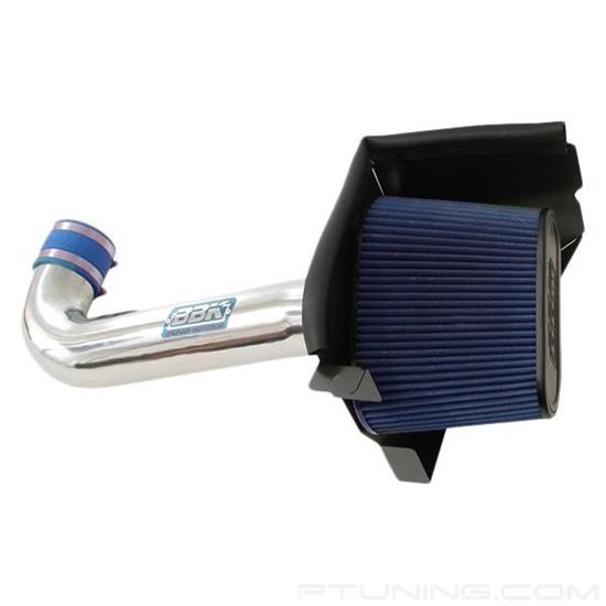 Picture of Power-Plus Series Aluminum Chrome Cold Air Intake System with Blue Filter