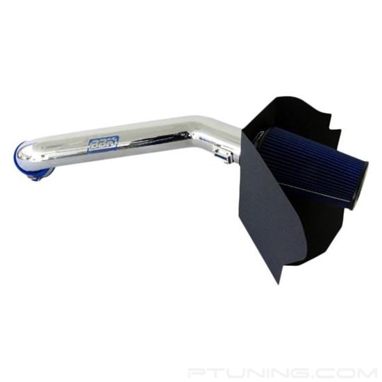 Picture of Power-Plus Series Aluminum Polished Cold Air Intake System with Blue Filter