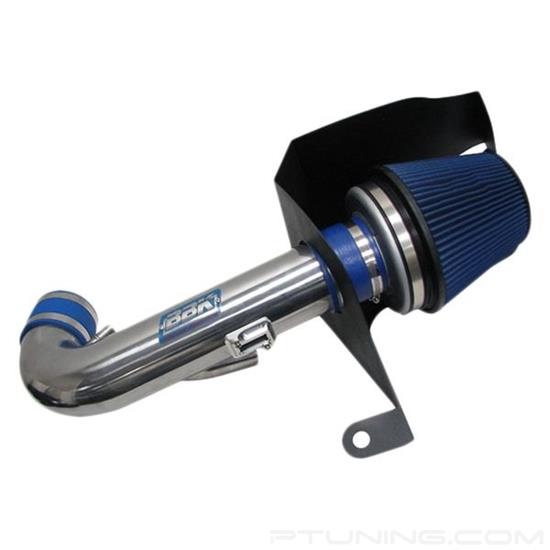 Picture of Power-Plus Series Aluminum Chrome Cold Air Intake System with Blue Filter