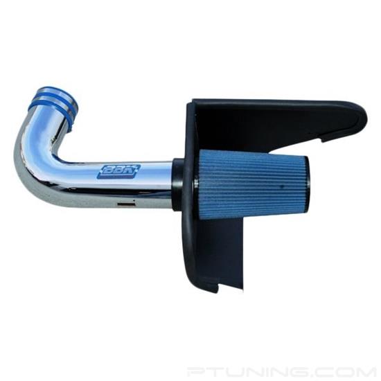 Picture of Power-Plus Series Aluminum Chrome Cold Air Intake System with Blue Filter