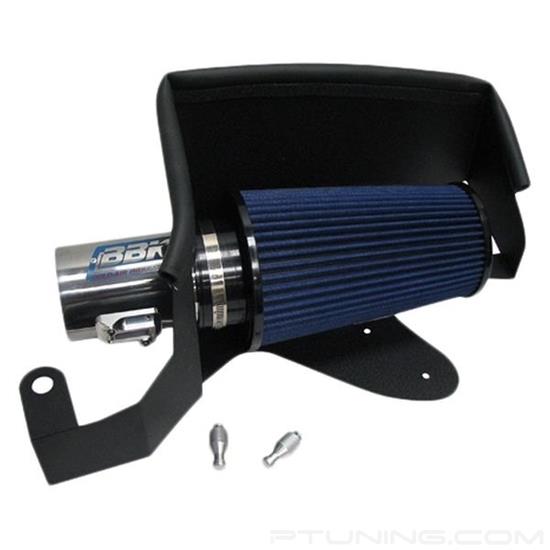 Picture of Power-Plus Series Aluminum Chrome Cold Air Intake System with Blue Filter