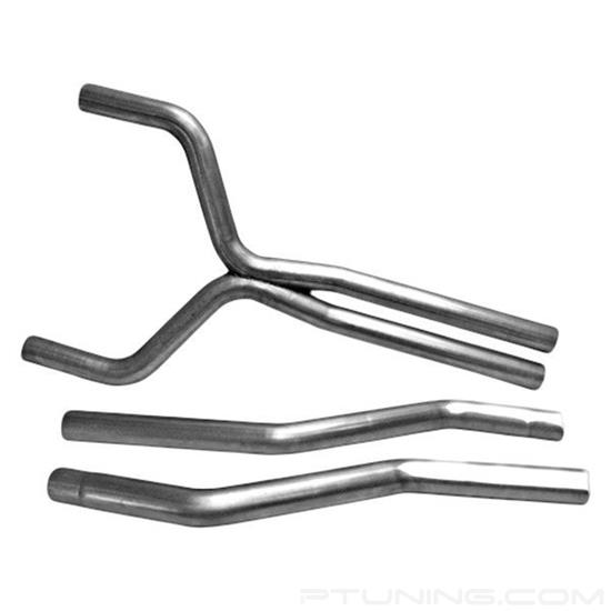 Picture of CNC Series Aluminized Steel Muffler Delete X-Pipes