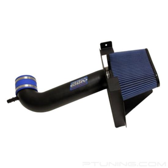 Picture of Power-Plus Series Aluminum Black Cold Air Intake System with Blue Filter