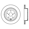 Picture of Sport Slotted 1-Piece Rear Driver Side Brake Rotor