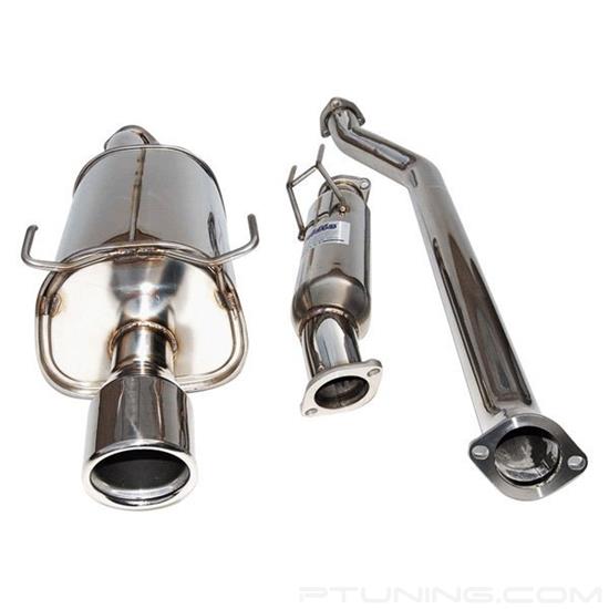 Picture of Q300 Stainless Steel Cat-Back Exhaust System with Single Rear Exit