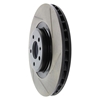 Picture of Sport Slotted 1-Piece Front Driver Side Brake Rotor