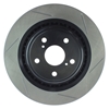 Picture of Sport Slotted 1-Piece Front Driver Side Brake Rotor