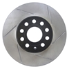 Picture of Sport Slotted 1-Piece Front Driver Side Brake Rotor