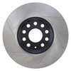 Picture of Sport Slotted 1-Piece Front Driver Side Brake Rotor